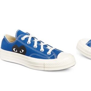 Comme des garçons x converse chuck low top sneaker